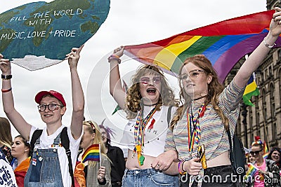 Liverpool Pride 2017 Editorial Stock Photo